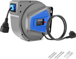 „Himimi“ automatinis kabelio ritė, 15 m + 1 m, 3000 W, su padavimo mechanizmu