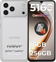 „HOTWAV A17 Pro Max 2026“ mobilusis telefonas be sutarties, 6,75 colio HD+ ekranas, 16GB +