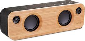 „House of Marley Get Together Mini“ – nešiojamas „Bluetooth“ garsiakalbis, 2,5 colių žemų dažnių garsiakalbiai ir 1 colio aukštų dažnių garsiakalbiai, 10 val. baterijos veikimo laikas, „Aux-In“ jungtis, „Easy Charge USB“ įkrovimo jungtis, mikrofonas su ga