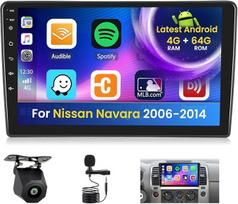 „Inefala“ „Android 15“ automobilių radijas, skirtas „Nissan Navara“ (2006–2014 m.) su 9 colių ekranu