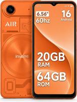 „invens Air 1“ mobilusis telefonas be sutarties, 4+64, „Android 16“, OTG, „Orange“