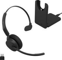 „Jabra Evolve3 45“ mono „Bluetooth“ ausinės su mikrofonu, USB-C, UC