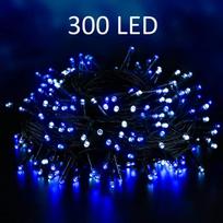Kalėdinė girlianda su 300 LED šviesos diodų, lempučių, 21m, mėlynos spalvos