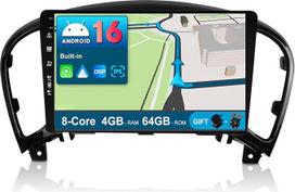 „JOYX“ „Android 12“ automobilių radijas, tinkantis „Nissan Juke J15“ (2010–2019 m.) / „YF15 Infiniti ESQ“ (2011–2017 m.) modeliams – [4G+64G] – Įmontuotas DSP / „CarPlay“ / „Android Auto“ – be kameros ir mikrofono – 9 colių – su SWC, 4G, „Wi-Fi“, „Bluetoo