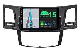 „JOYX“ „Android 13“ IPS automobilių radijas, tinkantis „Toyota Fortuner“, „Hilux“, „Revo“ ir „Vigo“ modeliams (2004–2014 m.) - Įmontuota „CarPlay“ ir „Android Auto“ funkcija – nemokama kamera – 2G + 32G – 9 colių, 2 DIN – DSP, DAB, SWC, „Wi-Fi“, greitas į