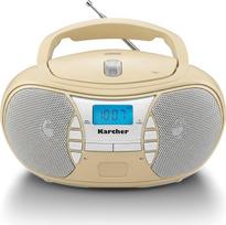 „Karcher RR 5025-H“ nešiojamasis radijas su CD grotuvu, FM, AUX įvestimi, „boombox“