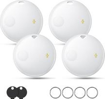 „KUKIHO Tracker Tag“ 4 vnt. rinkinys, suderinamas su „Apple“ funkcija „Kur yra?“ (tik „iOS“)
