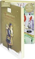„Lauensteiner“ Advento kalendorius | „Book Gold“ | 340 g triufelių ir šokoladinių saldainių, be alkoholio | Advento kalendorius vaikams | Su staigmena