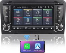 „Linux“ automobilių radijo imtuvo „Flash Start“ modifikavimas, skirtas „Audi A3“, „S3“, „RS3“ (8P) modeliams, pagamintiems 2003–2012 m., su belaidžiu „CarPlay“, „Android Auto“, „Bluetooth“, FM, AM, RDS ir USB
