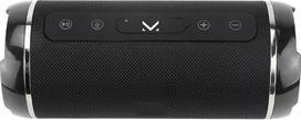 „Majestic Cosmos“ „Bluetooth“ įkraunamas garsiakalbis su USB, „Micro SD“ ir „AUX-IN“ jungtimis (juodas)