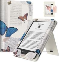 „MoKo“ dėklas „Kindle“ 6 colių (11-osios kartos, 2024/2022 m.), „Vintage Butterfly“