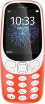 „Nokia 3310“ mobilusis telefonas su dviem SIM kortelėmis – Vokietijos gamybos (2,4 colio spalvotas ekranas, 2 MP kamera, „Bluetooth“, radijas, MP3 grotuvas), šiltos raudonos spalvos