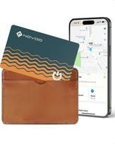 „NOVOO“ plonas „SmartCard“ piniginės sekiklis, vietos nustatymo žymeklis – 1,6 mm storio, 6 metų baterijos veikimo trukmė, IP68 atsparumas vandeniui, suderinamas su „Apple Find My“ (tik „iOS“), „Bluetooth“ ir GPS daiktų ieškiklis (VC-NFC2)