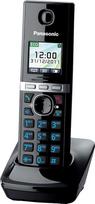 „Panasonic“ KX-TGA806EXB DECT telefonas, juodos spalvos KX-TGA806EXB, juodos spalvos, 3,68 cm (1,45 colio), 65 536 spalvų, baltos spalvos, nikelio-metalo hidrido (NiMH) baterija, 13 val.