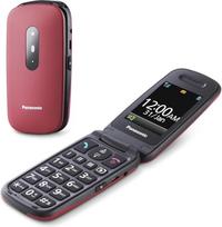 „Panasonic“ KX-TU446EXR 2G senjorams skirtas mobilusis telefonas be sutarties (SOS pagalbos mygtukas, atsparus smūgiams, balso stiprintuvas, dideli atskiri mygtukai, didelis šriftas ir skaičių rodymas, 2,4 colio spalvotas ekranas, atverčiamas telefonas, r