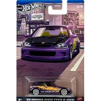 Hot Wheels Silverline Compact Kings Modeliukas 1999 Honda Civic Type R (EK9), purple/orange (yra sandėlyje)