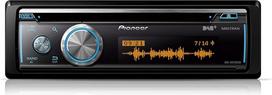 „Pioneer“ DEH-X8700DAB-AN 1 DIN automobilių radijas su CD grotuvu, FM ir DAB+ imtuvais, „Bluetooth“, MP3, USB ir AUX įvestimis, RGB apšvietimu, „Bluetooth“, „Smart Sync“ programėle, 5 juostų ekvalaizeriu, komplekte su DAB antena