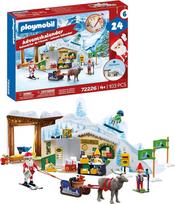 „PLAYMOBIL“ Kalėdų advento kalendorius: Šiaurės ašigalyje – 24 dienų Kalėdų pasaulis su Kalėdų Seneliu, slaptu Kalėdų Seneliu, elniais ir paštu, skirtas vaikams nuo 4 metų, 72226