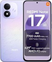 „REDMI Note 17 5G“, išmanusis telefonas, 6+256GB, „Celestial Purple“ spalvos, 7700 mAh baterija