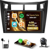 „Roinvou“ 4+64G 9 colių automobilių radijas su „Android 15“ operacine sistema, skirtas „Toyota Yaris“ (2008–2011 m.)