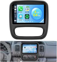 „Roinvou“ 4+64G „Android 15“ automobilių radijas, skirtas „Opel Vivaro B“ ir „Renault Trafic“, 9 colių