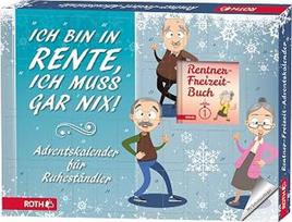 „ROTH Rentner“ laisvalaikio Advento kalendorius 2023 m., kuriame rasite knygą ir 24 mažas dovanėles prieškalėdiniam laikotarpiui