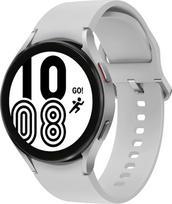 „Samsung Galaxy Watch4 BT Round“ „Bluetooth“ išmanusis laikrodis, „Wear OS“, pasukamas rėmelis, sportinis laikrodis, fitneso sekiklis, 44 mm, sidabrinis [ES versija]