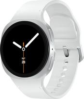 „Samsung Galaxy Watch8“ (40 mm, „Bluetooth“) sidabrinė