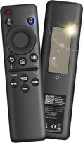 „Samsung“ nuotolinio valdymo pultelio „Solar“ pakaitalas, BN59-01432A „Smart TV“ balso valdymo pultelis namų kino sistemai, su USB-C jungtimi ir 4 programėlių mygtukais, skirtas 2023–2024 m. „Neo QLED“ 8K ir 4K UHD televizoriams (su apšvietimu)
