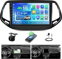 „SIXTOP“ 4+64G „Android 15“ automobilių radijas, skirtas „Jeep Compass“ (2017–2020 m.)