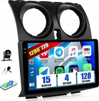 „SIXWIN“ 4+128G „Android 15“ automobilių radijas, skirtas „Nissan Qashqai 1 J10“ (2006–2016 m.) modeliams, su „CarPlay“, „Android Auto“ ir „MirrorLink“ funkcijomis, 9 colių HD jutikliniu ekranu su GPS, „Wi-Fi“, „Bluetooth“, FM/RDS, ekvalaizeriu ir galinio