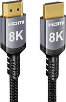„Sniokco“ 8K 4K HDMI 2.1 kabelis, 20 metrų, 48Gbps, itin greitasis HDMI kabelis