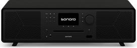 „Sonoro MEISTERSTÜCK 3“ kompaktiška sistema su CD grotuvu (suderinama su „AirPlay“, „Google Cast“, „Spotify“, FM, DAB+) Juoda (matinė) Juoda