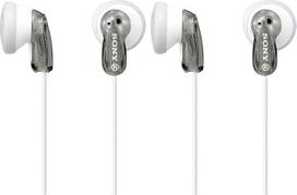 „Sony“ MDRE9LP ausinės, skirtos MP3 grotuvams ir „iPod“ grotuvams, pilkos/sidabrinės spalvos (2 vnt. rinkinys)