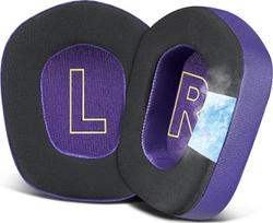 „SOULWIT“ aušinamieji geliniai ausinių pagalvėlių pakaitalai, skirti „Logitech G733“, „G535“ ir „G335 Lightspeed“ belaidžiams žaidimų ausiniams; pagalvėlių pakaitalai su patvariu „Ice Silk“ audiniu ir garso izoliacijos putomis