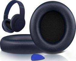 „SOULWIT“ ausinių pagalvėlių komplektas. Atsarginės ausinių pagalvėlės „Beats Studio Pro Wireless“ ausinėms su triukšmo slopinimo funkcija. Pagamintos iš minkštos baltymų odos ir triukšmą izoliuojančios putos.