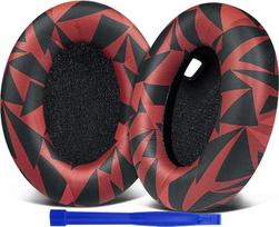 „SOULWIT“ profesionalios atsarginės ausinių pagalvėlės, skirtos „Sony WH-1000XM4“ (WH1000XM4) ausinėms, pagamintos iš minkštos baltymų odos, su triukšmą izoliuojančia puta, ypač storos