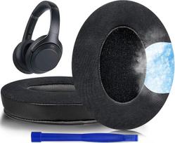 „SOULWIT“ vėsinančios ausų pagalvėlės, skirtos „Sony WH-1000XM3“ ausinėms – juodos