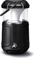„Soundbird“ 3-in-1 lauko žibintas, „Bluetooth“ garsiakalbis ir išorinis akumuliatorius, 2 x 10 W, 360° RGB LED lempa, 10000 mAh baterija, 1 x USB-C, 1 x USB-A, daugiafunkcinė kempingo lempa su reguliuojamu apšvietimu, IPX5 atsparumas vandeniui, „Soundbird