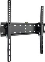 „TooQ LP4255T-B“ – pakreipiamas fiksuotas sieninis laikiklis monitoriui, televizoriui ar LED ekranui nuo 32 iki 55 colių, svorio iki 40 kg, atstumas iki sienos – 53 mm, su gulsčiuku, pakreipimas 12º, VESA formatas iki 400 x 400, juodos spalvos