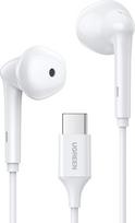 „UGREEN Hitune“ USB-C pusiau į ausį įdedamos ausinės su laidu, C tipo ausinės su garsumo reguliatoriumi, suderinamos su „iPhone 16“ serija, „iPad“, „Galaxy S24“, „S23“, „Huawei Mate 60 Pro“, „Android“ ir kt.