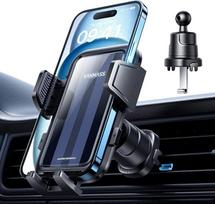 „VANMASS“ mobiliojo telefono laikiklis, tvirtinamas prie automobilio ventiliacijos angos 【2026 – stipriausias ventiliacijos kabliukas】 Mobiliojo telefono laikiklis automobiliui, karinės klasės mobiliojo telefono laikiklis, universalus automobilinis laikik