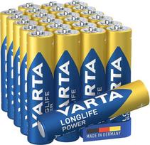 „VARTA Longlife Power“ AAA tipo baterijų „Cube“ pakuotė, 24 vnt.
