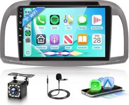 „VECHTEL“ 9 colių „Bluetooth“ automobilių radijas, skirtas „Nissan Micra III K12“ (2002–2010 m.) modeliams: belaidis „CarPlay“, „Android Auto“, ekvalaizeris, „Wi-Fi“, GPS, „MirrorLink“, RDS/FM radijas, 2 DIN su AHD atbulinės eigos kamera