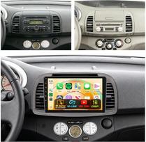 „VECHTEL“ „Linux“ automobilių radijas, skirtas „Nissan Micra III K12“ (2002–2010 m.), belaidis „CarPlay“ ir „Android Auto“, 9 colių HD IPS jutiklinis ekranas, „Vi-Link“, „Bluetooth“, FM/RDS radijas, DSP, „MirrorLink“, valdymas nuo vairo