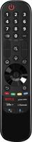 „VINABTY MR21GA Magic Voice“ nuotolinio valdymo pultas, suderinamas su „LG“ 2021 m. 4K, 8K, UHD, OLED, QNED, NanoCell „Smart TV“ modeliais: „NANO99“, „NANO90“, „NANO85“, „NANO75“ serijomis, „UP80“, „UP75“ serijomis, su žymekliu ir balso valdymo funkcija