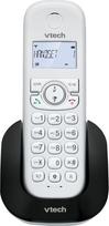 „VTech“ CS1500 DECT bevielis telefonas su dviem įkrovimo lizdais, fiksuotojo ryšio telefonas, ypač galingas garsas, laisvų rankų funkcija, skambinančiojo numerio rodymas ir apšviesta klaviatūra, baltos spalvos