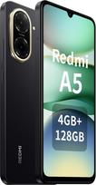 „XIAOMI Redmi A5“ išmanusis telefonas, 128GB ROM, 4GB RAM, 5200 mAh baterija, 120 Hz, 6,88 colio ekranas, 32 MP AI dviguba kamera, aštuonių branduolių procesorius, juodos spalvos