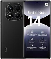 „XIAOMI REDMI Note 14 Pro“ išmanusis telefonas, 8+256GB, 5500 mAh baterija, juodos spalvos