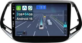 【2+64G】 10,1 colių „Android 16“ automobilių radijas, skirtas „Jeep Compass 2 MP“ (2016–2019 m.)